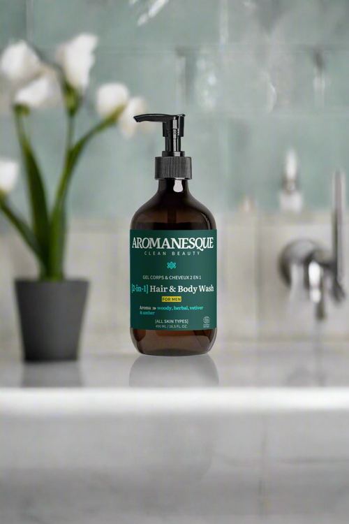 Gel de Ducha y Cabello Premium [2-in-1] para Hombres