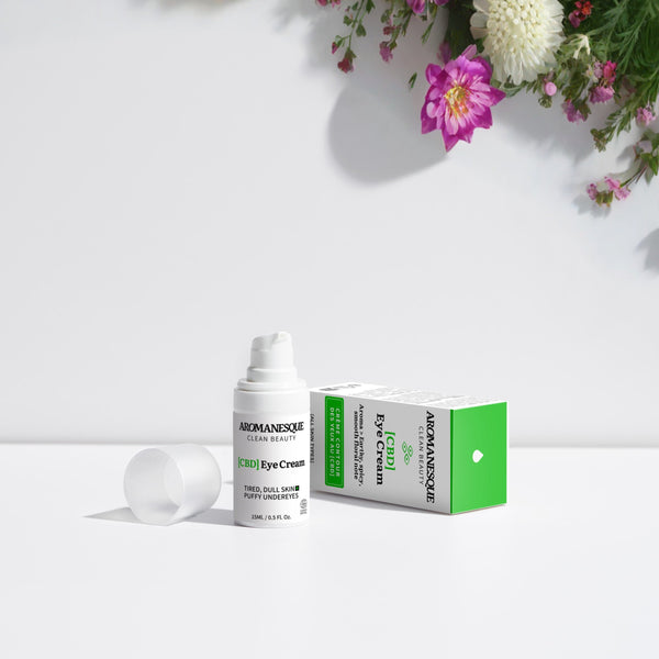 Crema para los Ojos Calmante de CBD Aromanesque