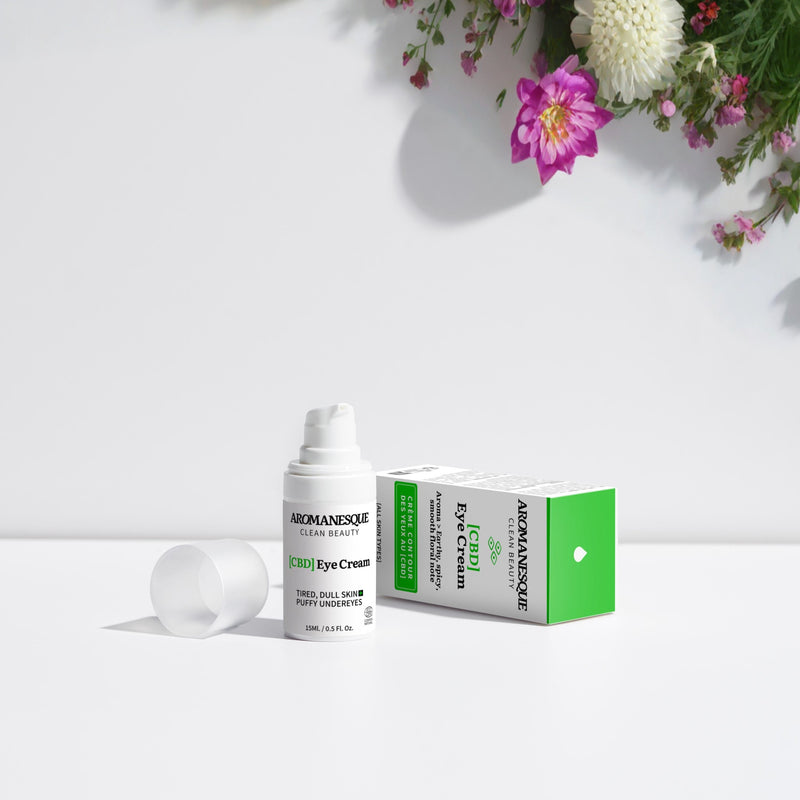 Crema para los Ojos Calmante de CBD Aromanesque