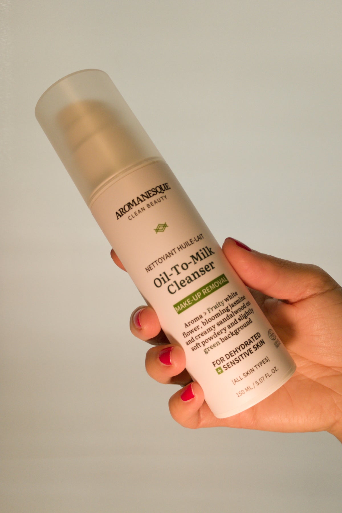Aromanesque Oil-To-Milk Cleanser | Sensitive Skin | 150Ml