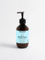 Crema de Manos Premium, Ámbar Maderoso y Cuero