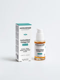 A product image showing a box and bottle of Antioxidant Ginkgo Gel Booster with white and green packaging.