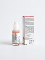Aromanesque Peptide Serum - Skincare bottle and box on a white background