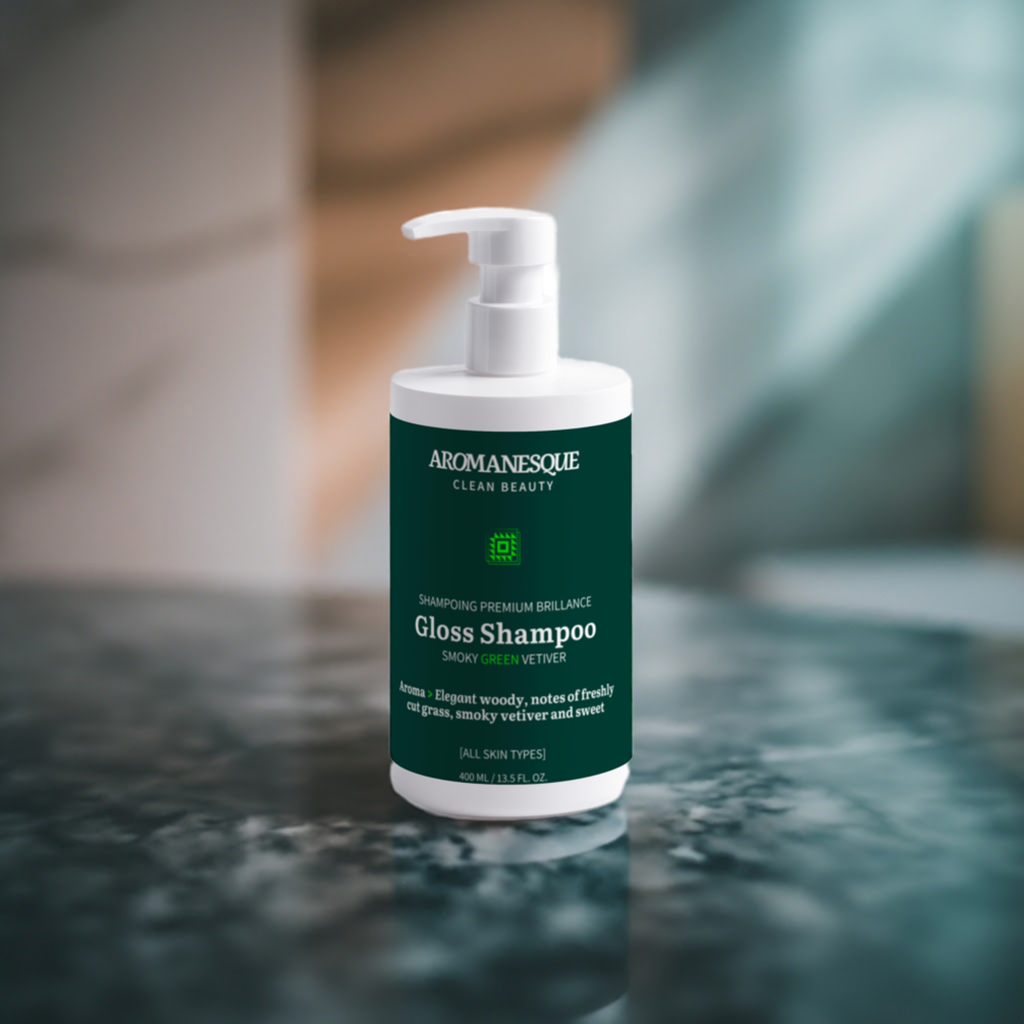 Champú Aromanesque Gloss, Vetiver Verde Ahumado