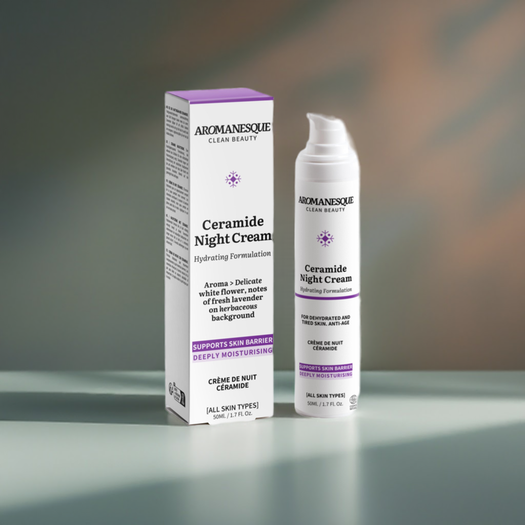 Crema Nocturna de Ceramidas Aromanesque - Fórmula Hidratante