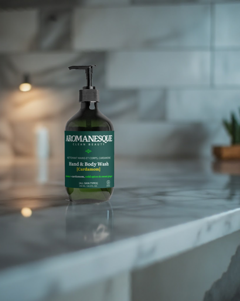 Jabón de Manos y Cuerpo, Jengibre y Cardamomo Ahumado