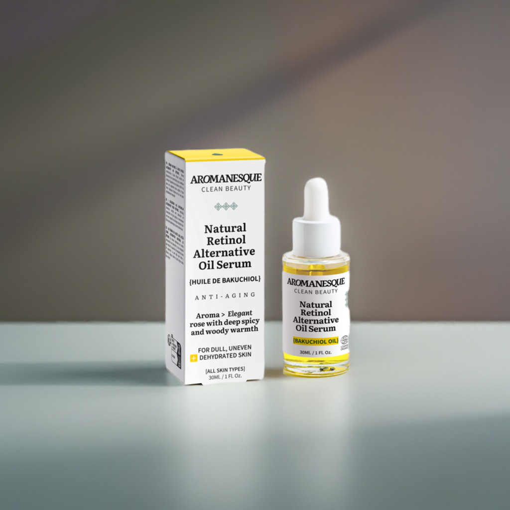 Aromanesque Natural Retinol-Alternative Oil Serum - 30Ml