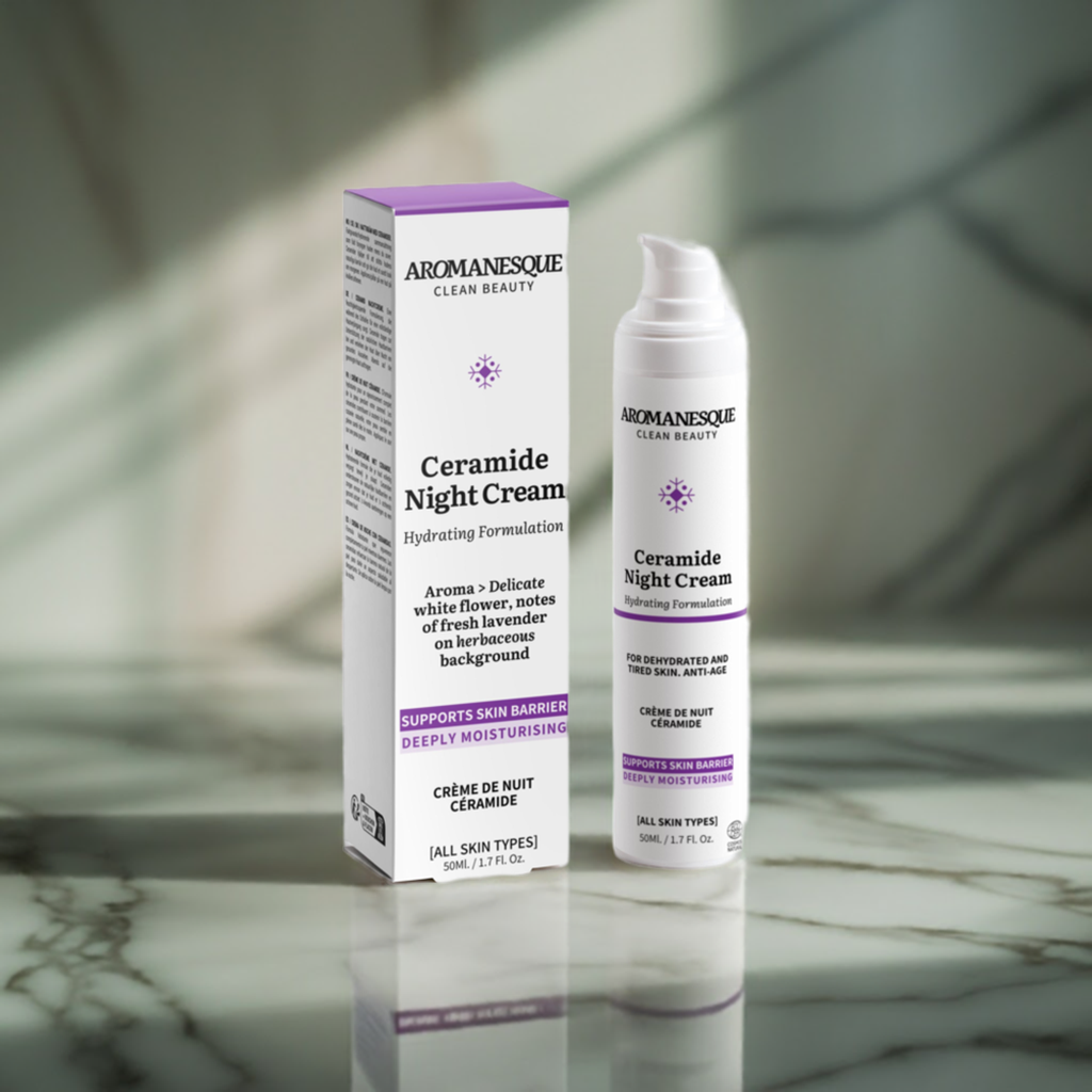 Crema Nocturna de Ceramidas Aromanesque - Fórmula Hidratante